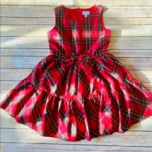 Red Plaid Holiday Dress